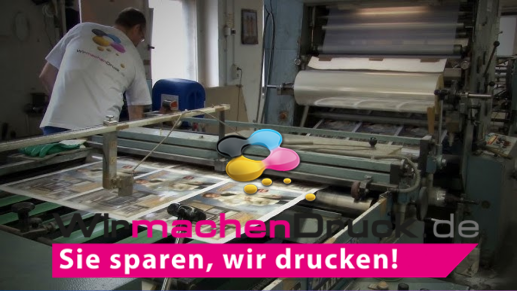 Wir machen Druck – Ihre Online-Druckerei mit Tiefpreis-Garantie
