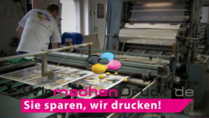 Wir machen Druck – Ihre Online-Druckerei mit Tiefpreis-Garantie